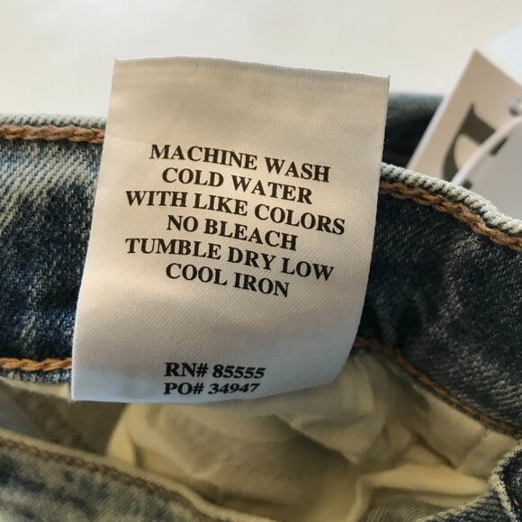 NWT Daze Denim Smarty Pants High Rise Jeans Womens 25 Blue Denim Straight NEW - Picture 9 of 12